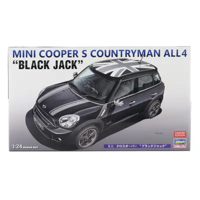 Hasegawa Mini Copper S Countryman All4 Black Jack 2012 1:24 /