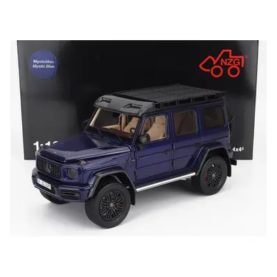 Nzg Mercedes benz G-class G63 4x4 Amg 2023 1:18 Mystic Blue