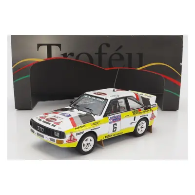 Trofeu Audi Quattro Sport Team Hb N 6 Rally Rac Lombard 1984 M.mouton - F.pons 1:43 Bílá Žlutá H