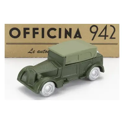 Officina-942 Fiat 1100 Militare Cabriolet Closed 1939 1:76 Vojenská Zelená