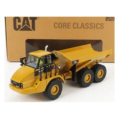 Dm-models Caterpillar Cat725 Cassone Ribaltabile Cava 3-assi 1:50, žlutá