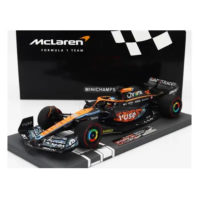 Minichamps Mclaren F1 Mcl36 Team Mclaren N 28 Test Abu Dhabi 2022 Oscar Piastri 1:18 Oranžová S