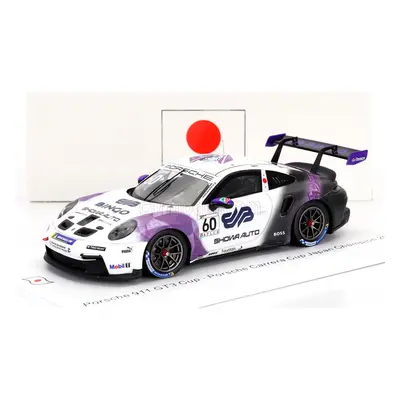 Spark-model Porsche 911 992 Gt3 Cup N 60 Porsche Carrera Cup Japan Champion 2022 Ryo Ogawa 1:43 