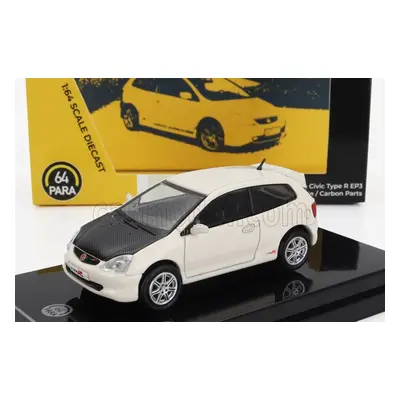 Paragon-models Honda Civic Type-r Ep3 Lhd 2001 1:64 Bílá Černá