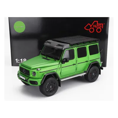 Nzg Mercedes benz G-class G63 4x4 Amg 2023 1:18 Pekelně Zelené Magno