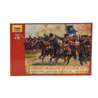 Zvezda Figures Swedish Dragoons Of Charles Xii 1:72 /