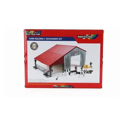 Britains Accessories Farm Building - Diorama Stalla Con Animali 1:32 Různé