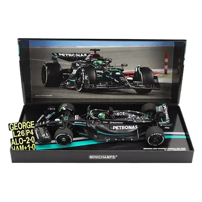 Minichamps Mercedes gp F1 W14 Team Mercedes-amg Petronas Formula One N 63 7th Bahrain Gp With Pi