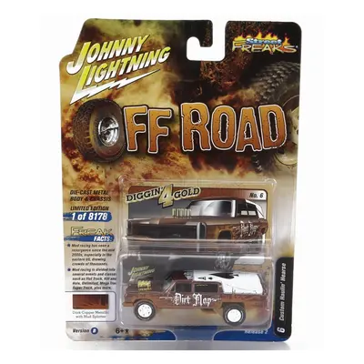 Johnny lightning Ford usa Haulin Hearse - Pohřební vůz Off Road 1970 1:64, hnědá