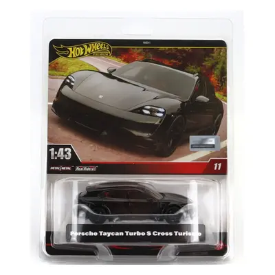 Mattel hot wheels Porsche Taycan Turbo S Cross Turismo 2021 1:43 Black