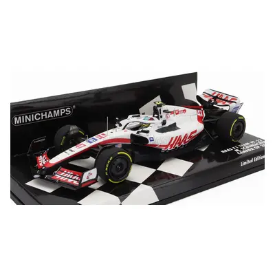 Minichamps Haas F1 Vf-22 Team Haas N 47 Canada Gp 2022 Mick Schumacher 1:43 Bílá Černá Červená