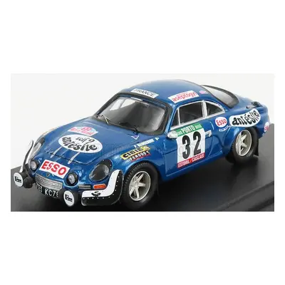 Trofeu Renault Alpine A110 1600s N 32 Rally Of Portugal 1975 P.wambergue - I.breton 1:43 Blue Me