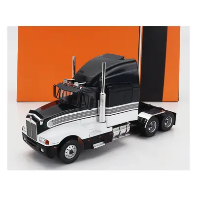 Ixo-models Kenworth T600a Tractor Truck 3-assi 1986 1:43 Černá Bílá