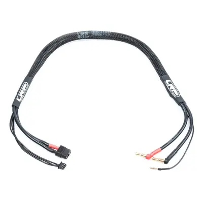 Nabíjecí kabel 60cm 2S LiPo HARDCASE z XT60 na P4/5 včetně balančního konekt. XH