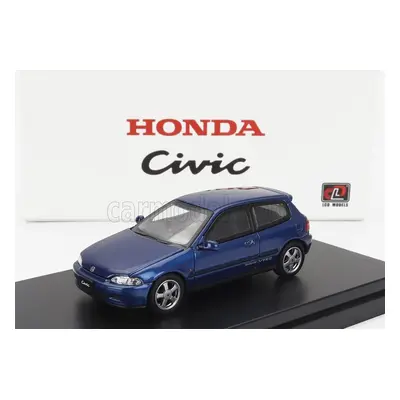 Lcd-model Honda Civic Eg6 Vtec 1993 1:64 Blue