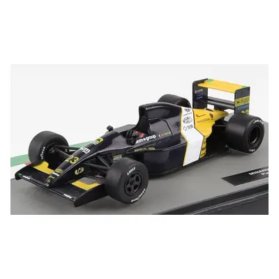 Edicola Minardi F1 M191 Ford N 23 Season 1991 Pierluigi Martini 1:43 Žlutá Černá Bílá