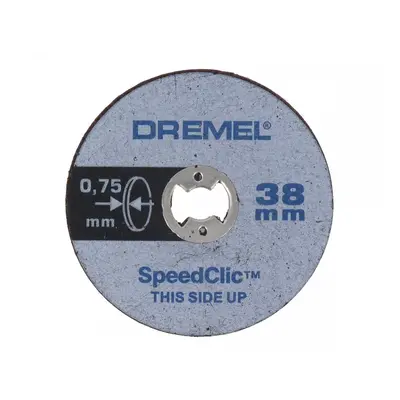 Dremel SC 409 řezací kotouč vyztužený, rozměr 38 x 0,75mm, 5ks