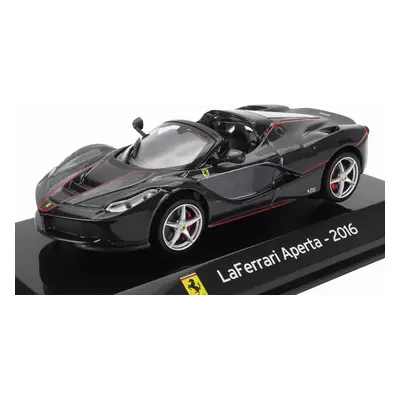 Edicola Ferrari Laferrari Aperta Spider 2016 - Con Vetrina - With Showcase 1:43 Black