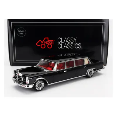 Nzg Mercedes benz S-class 600 Lwb Pullman (w100) 1969 1:18 Black