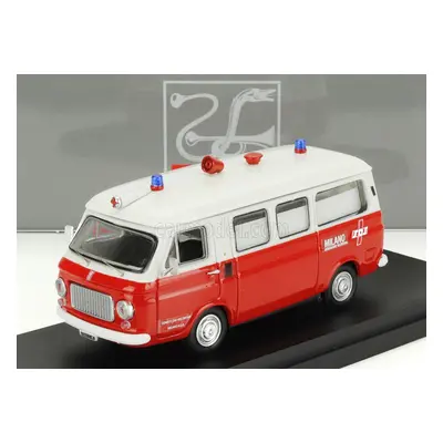 Rio-models Fiat 238 Ambulance Sos Associazione Volontaria 1968 1:43 Červená Bílá