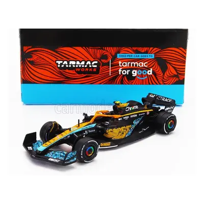 Tarmac Mclaren F1 Mcl36 Team Mclaren N 4 Abu Dhabi Gp 2022 Lando Norris 1:64 Oranžová Světle Mo