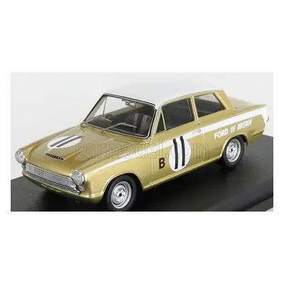 Trofeu Ford england Cortina Gt N 11 2nd 12h Marlboro 1963 H.taylor - J.blumer 1:43 Gold Met Whit