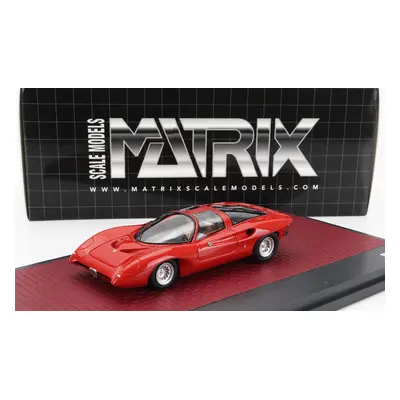 Matrix scale models Alfa romeo 33/2 Coupe 1969 1:43 Red