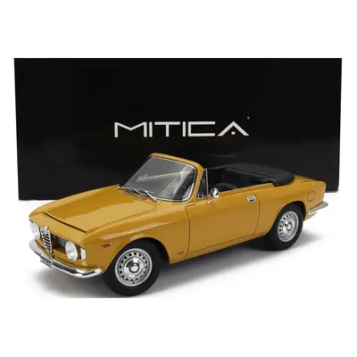 Mitica Alfa romeo Giulia 1600 Gtc Cabriolet Open 1964 – Interior Black 1:18 Giallo Ochre - Žlutá