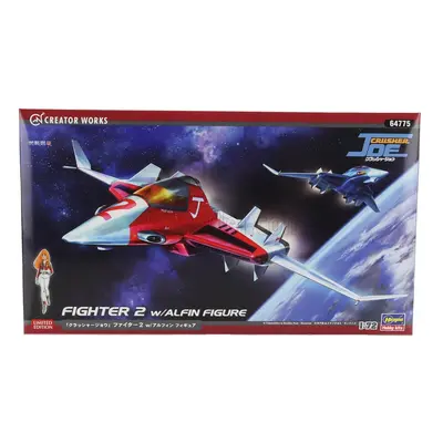 Hasegawa Tv series Fighter 2 Airplane Joe Crusher With Alfin Figure 1:72 /