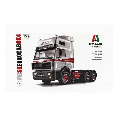 Italeri Mercedes benz Sk1850 Eurocab Tractor Truck 3-assi 1994 1:24 /