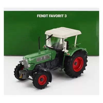 Ros-model Fendt Favorit 3 4wd Tractor 1964 1:32 Zelená Červená