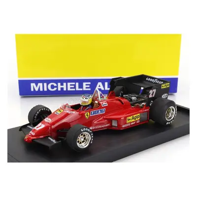 Brumm Ferrari F1 126c4 N 27 Winner Belgium Gp 1984 Michele Alboreto - With Driver Figure 1:43 Če