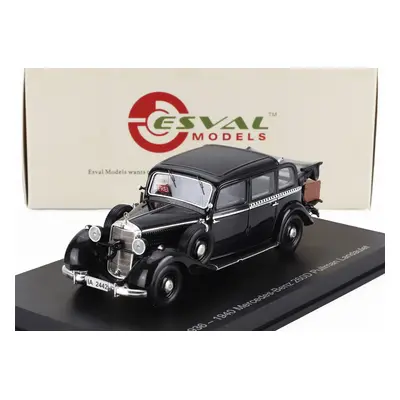 Esval model Mercedes benz 260d W138 Pullman Landaulet Berlin Taxi Open 1936 1:43 Black