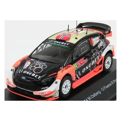 Minipartes Ford england Fiesta Wrc N 14 Rally Portugal 2017 M.ostberg - O.floene 1:43 Černá Oran