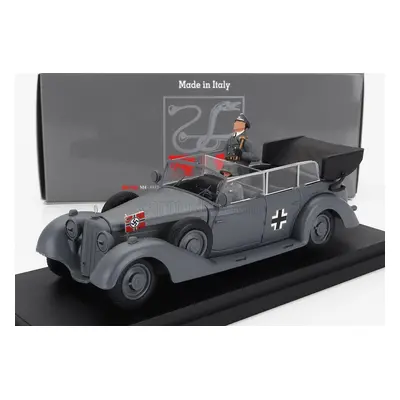 Rio-models Mercedes benz 770k Wehrmacht - Con Ufficiale E Soldato - Hierarchy And Soldier Figur