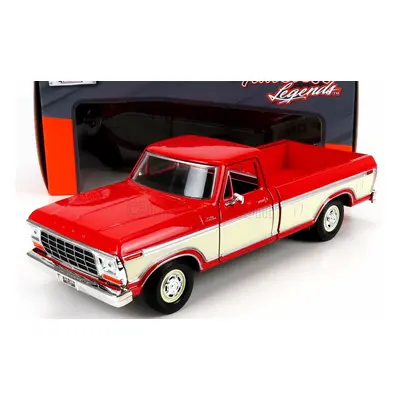 Motor-max Ford usa F-150 Pick-up Custom 1979 1:24 Červený Krém