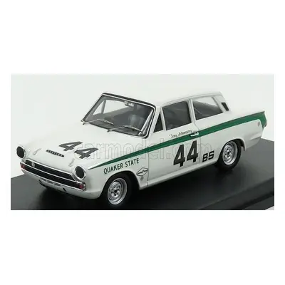 Trofeu Ford england Cortina Lotus N 44 4h Sebring 1967 T.adamowicz 1:43 Bílá Zelená