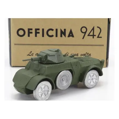 Officina-942 Fiat Ansaldo Tank Ab41 Autoblindo 1941 1:76 Vojenská Zelená