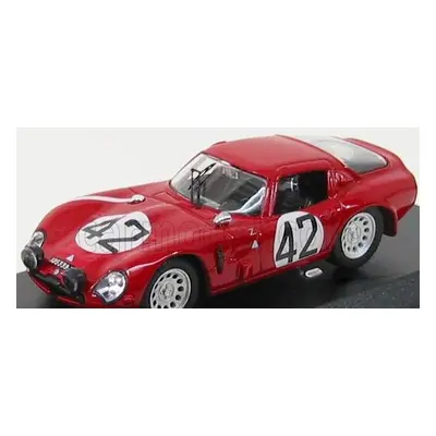 Best-model Alfa romeo Tz2 N 42 24h Le Mans 1965 Zuccoli - Geky 1:43 Red