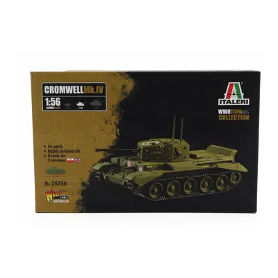 Italeri Tank Cromwell Mk.iv Tank Military British Cromwell 1944 1:56 /