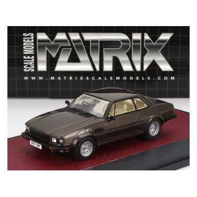 Matrix scale models De tomaso Longchamp Gts/e 1988 1:43 Brown Met