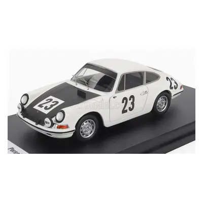 Trofeu Porsche 911 Coupe N 23 Winner 24h Spa 1967 Jean Pierre Gaban - Pedro 1:43 Bílá Černá