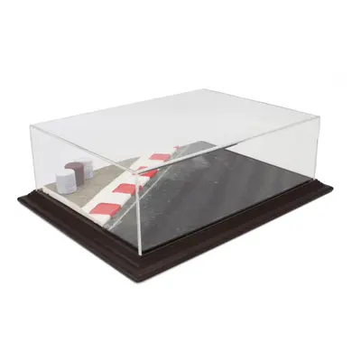 Atlantic Vetrina display box Diorama Base Pista - Racetrack Base - Lungh.lenght Cm 42.5 X Largh.