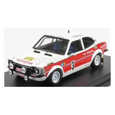 Trofeu Toyota Corolla N 3 Rally Sweden 1971 H.mikkola - A.hertz 1:43 Bílá Červená