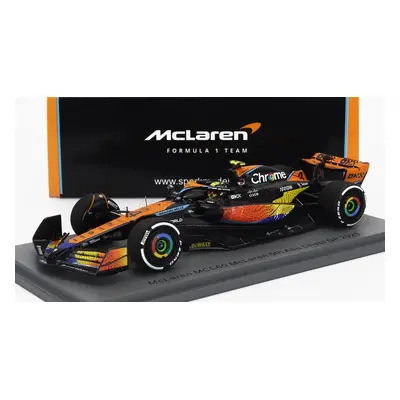 Spark-model Mclaren F1 Mcl60 Team Mclaren N 4 5th Abu Dhabi Gp 2023 Lando Norris 1:43 Oranžová 