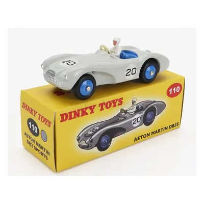 Edicola Aston martin Db3 Sports Spider N 20 Racing 1950 1:43 Světle Šedá