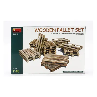 Miniart Accessories Wooden1950 Pallet Set 1:48 /