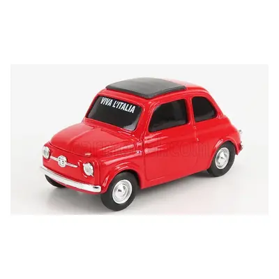 Brumm Fiat 500 1965 - Viva L'italia 150th Anniversario Italia 1861 - 2011 1:43 Red