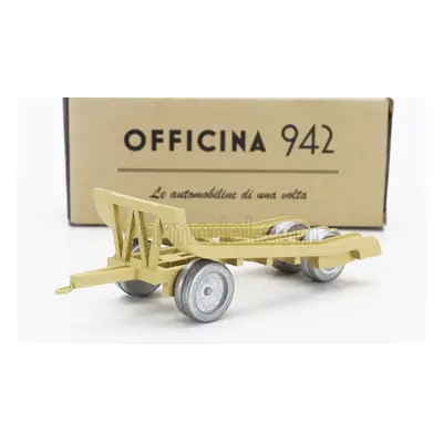 Officina-942 Trailer Rimorchio Viberti Trasporto Carro M13/m14 1942 1:76 Vojenský Písek