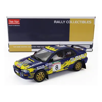 Sun-star Subaru Impreza 555 N 8 Rally New Zeland 1997 Peter Bourne - Craig Vincent 1:18 Modrá Žl